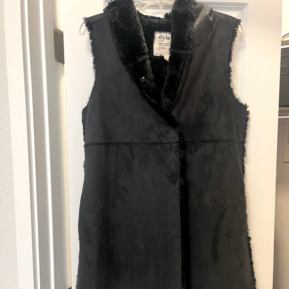 Dylan Suede/ Fur Vest